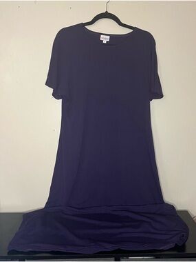 LuLaRoe Maxi Dress in Deep Navy